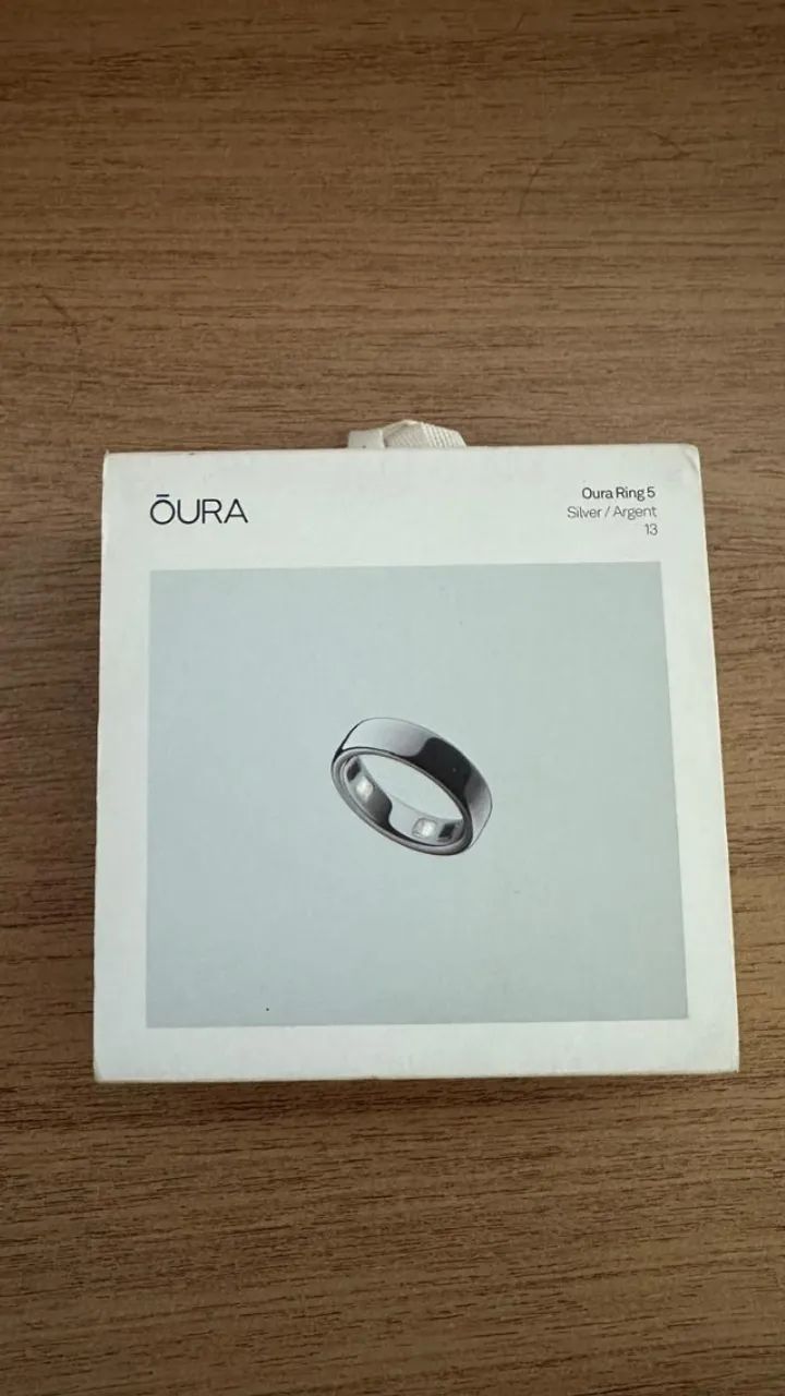 Oura Ring 5 Silver - TAM 13 - Foto 3