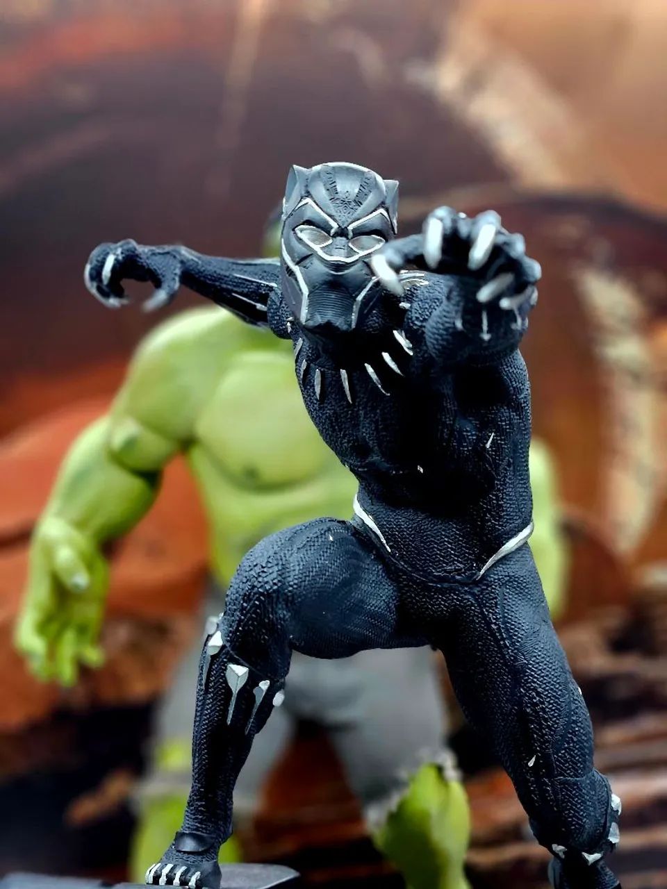 Estátua Pantera Negra (Black Panther) Art Scale 1/10 - Iron Studios<br> - Foto 4