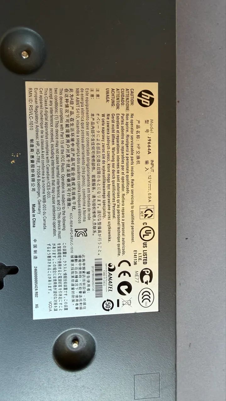 Switch HP V1410-24-2G - 24 Portas + 2 Gigabit - Funcionando Perfeitamente - Foto 4