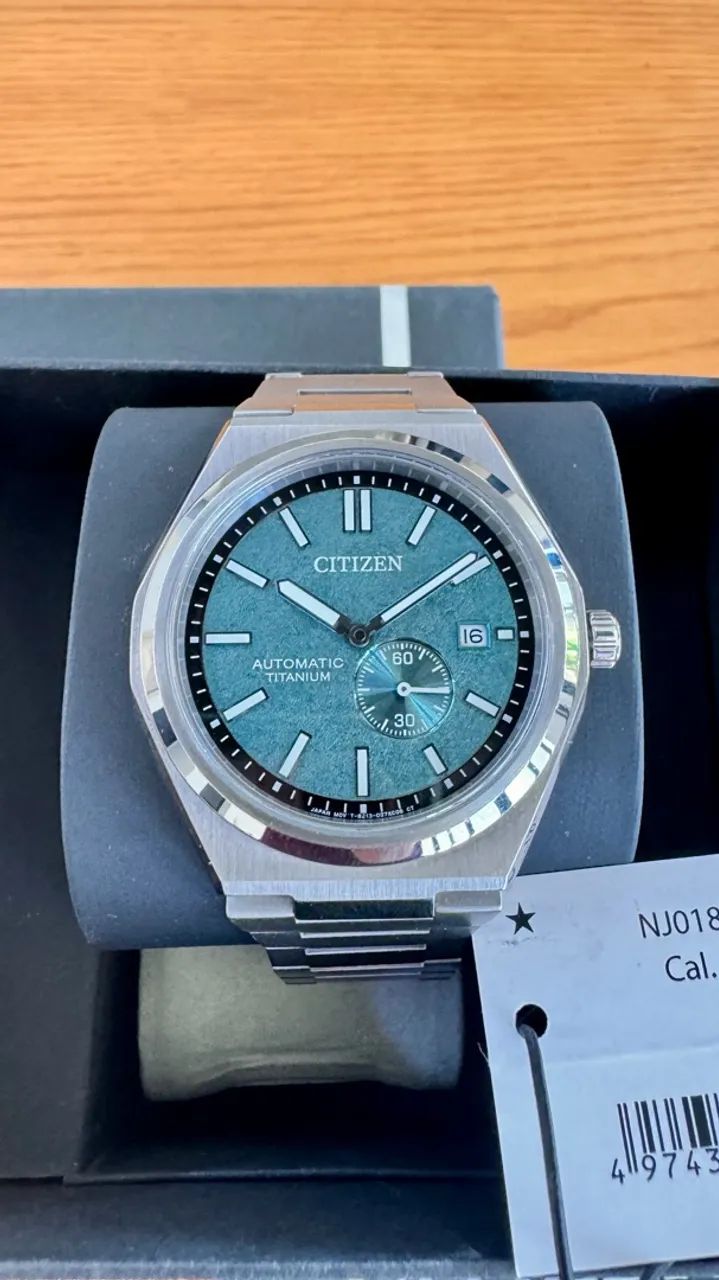 Relógio Citizen Zenshin Titanium Automático 