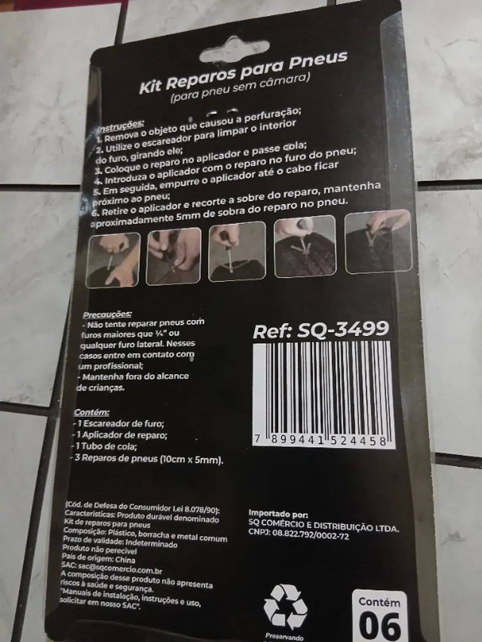 Kit Reparos para Pneus  - Foto 3