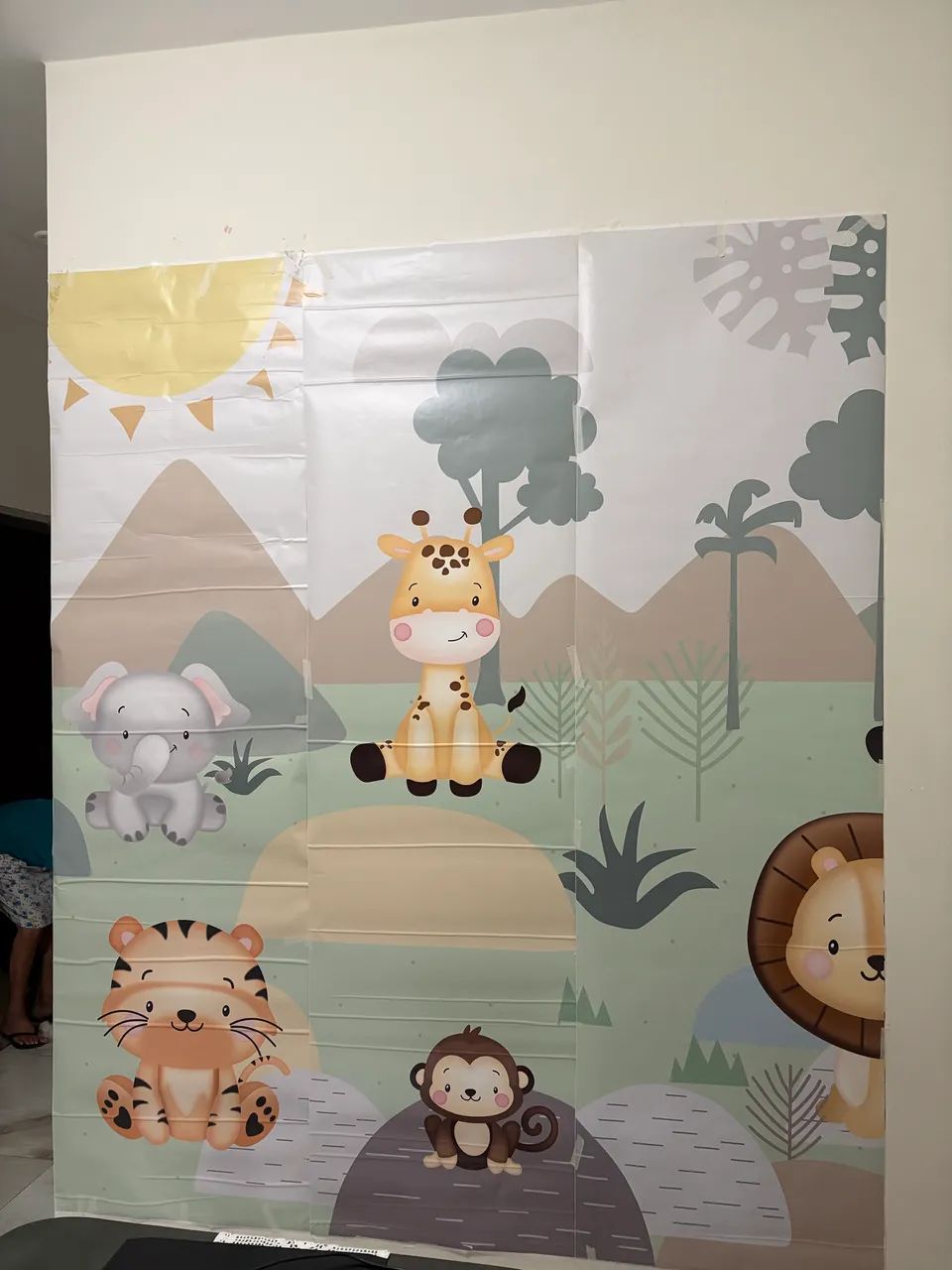 Papel de parede infantil