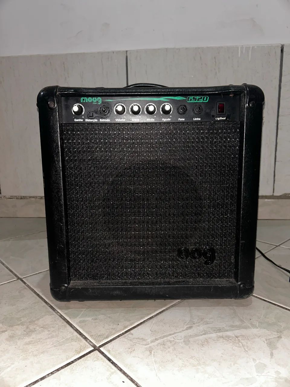Cubo amplificador + cabo p10 - Foto 4