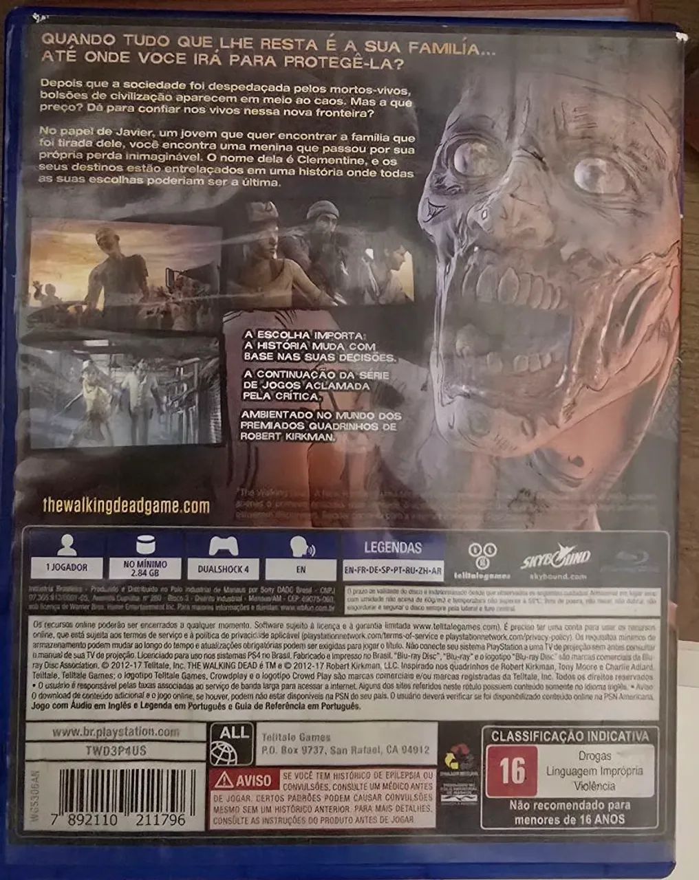 The walking dead a new frontier PS4 - Foto 2