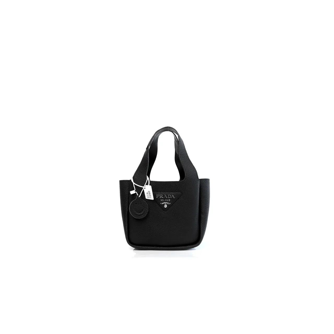 Prada Mini Leather Bucket Bag - Foto 5