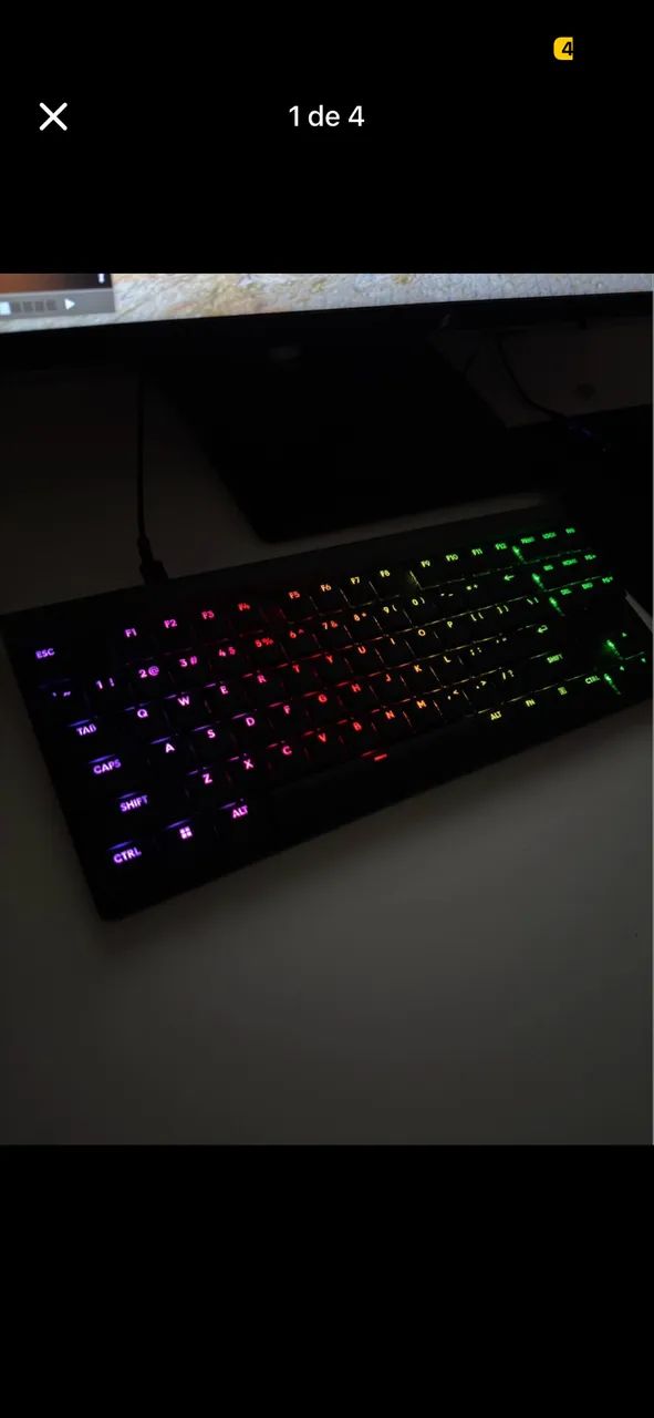 Teclado mecânico Logitech g515