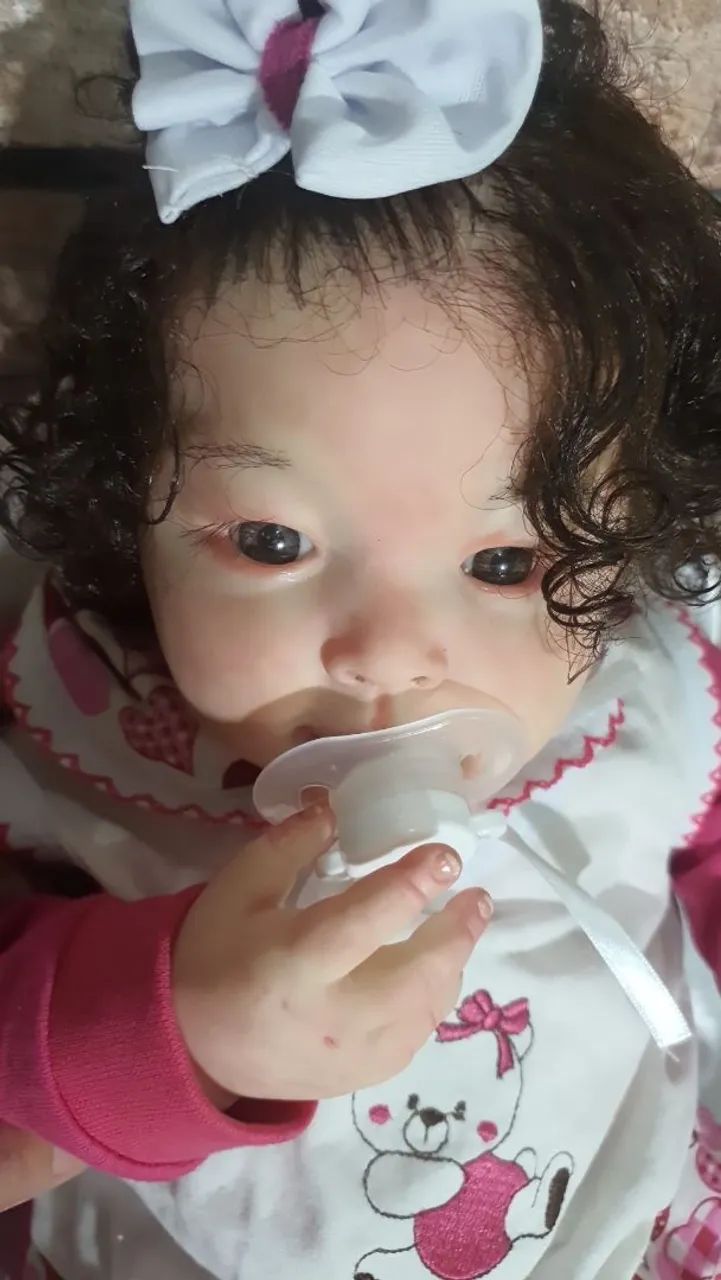 Boneca Bebê Reborn pronta entrega  - Foto 4