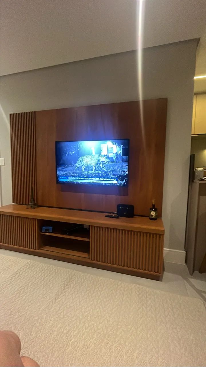 Rack com Painel ( fixo parede) - Foto 4