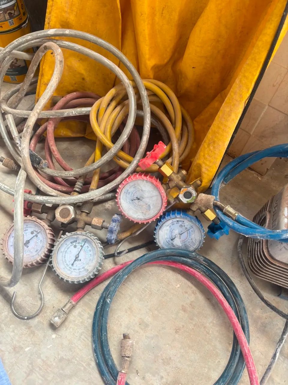 Kit Refrigeração - Bomba de Vácuo EOS + Manifold e Mangueiras - Foto 4