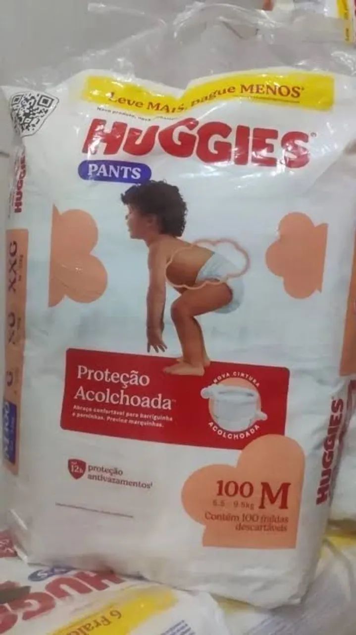 Huggies Pants Proteção Acolchoada