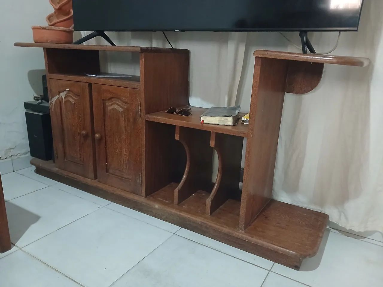Rack de madeira de angelim  - Foto 2