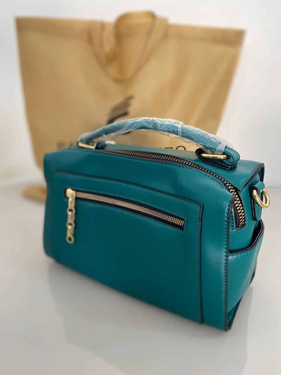 IMPERDÍVEL: Bolsa - ?Pavão de Ouro? - Foto 5