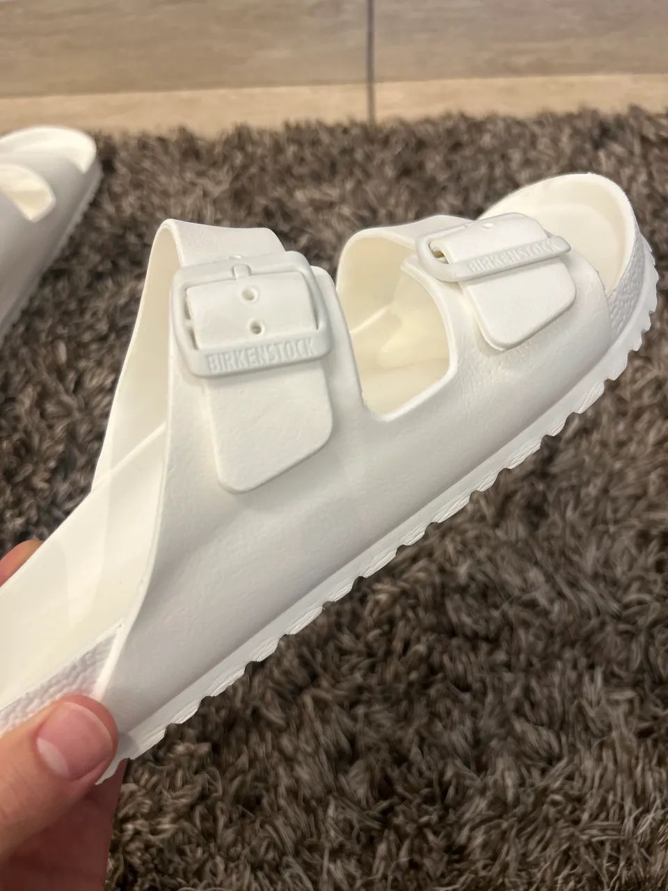 Birkenstock Eva branca  - Foto 3