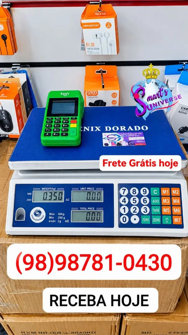 Balança Digital Eletrônica prática de alta precisão