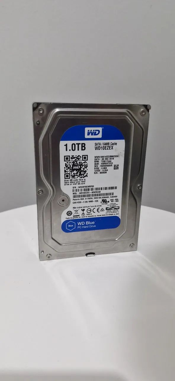 Disco HD 1TB WD10EZEX SATA 
