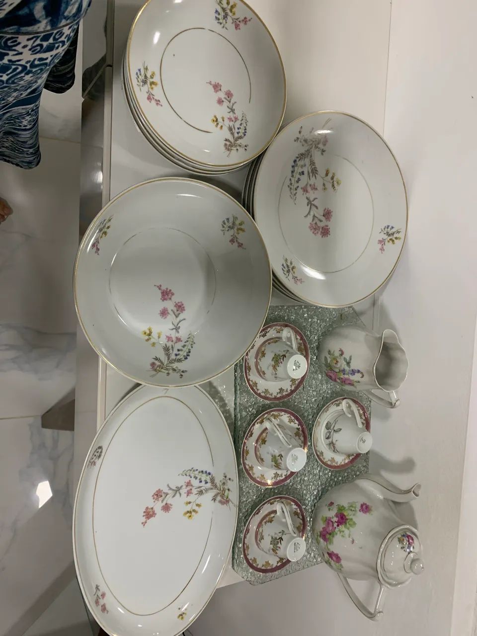 Porcelanas antigas 70 anos - Foto 4