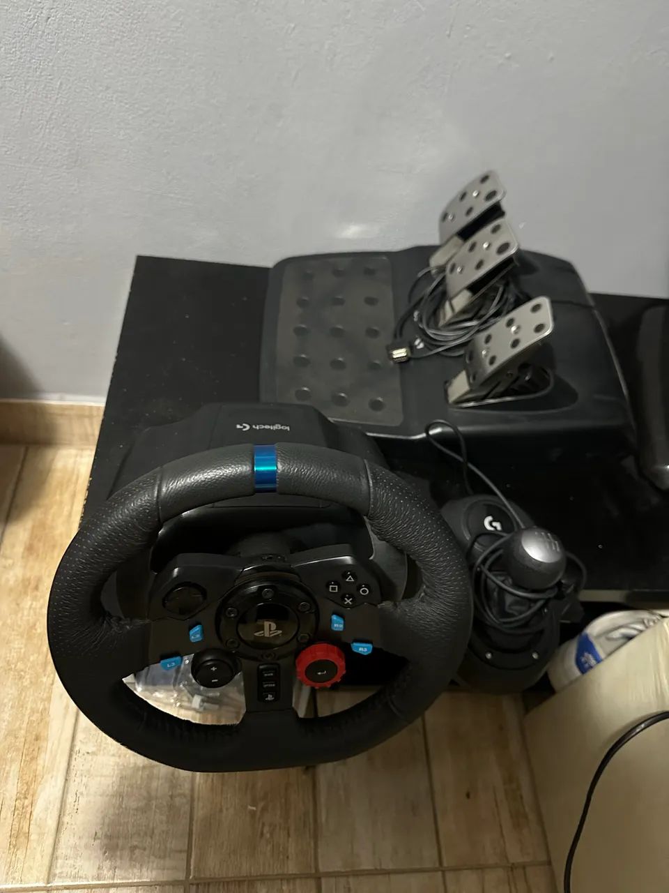 V/T Logitech g29 completo 