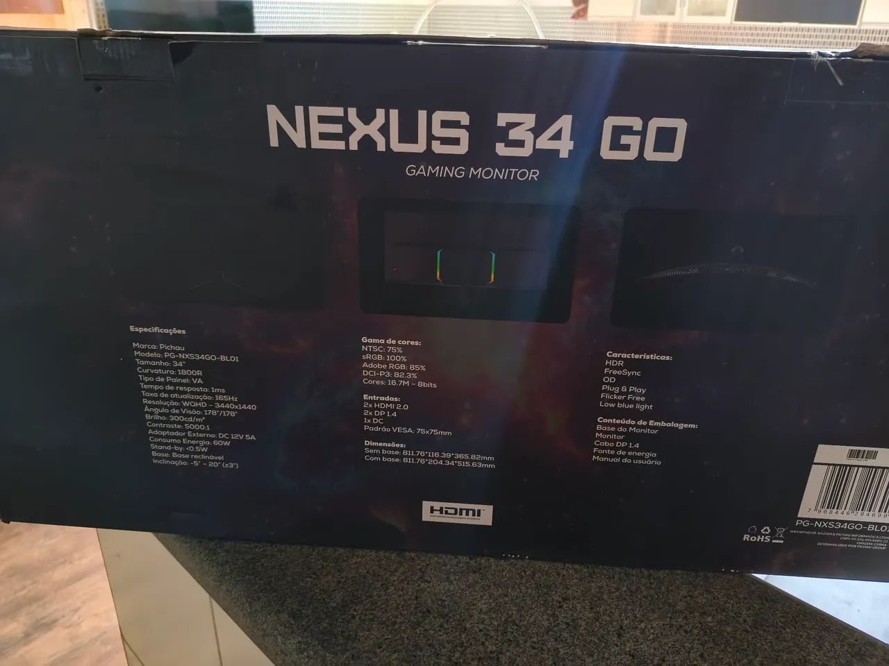 Monitor Ultrawide 34 - Foto 3