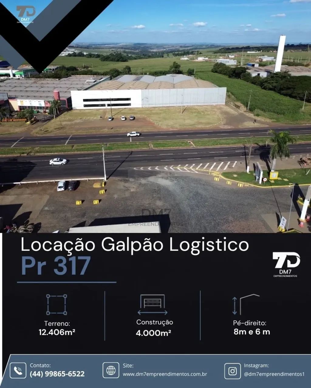 Comercial Para Alugar Parque Industrial Maringá