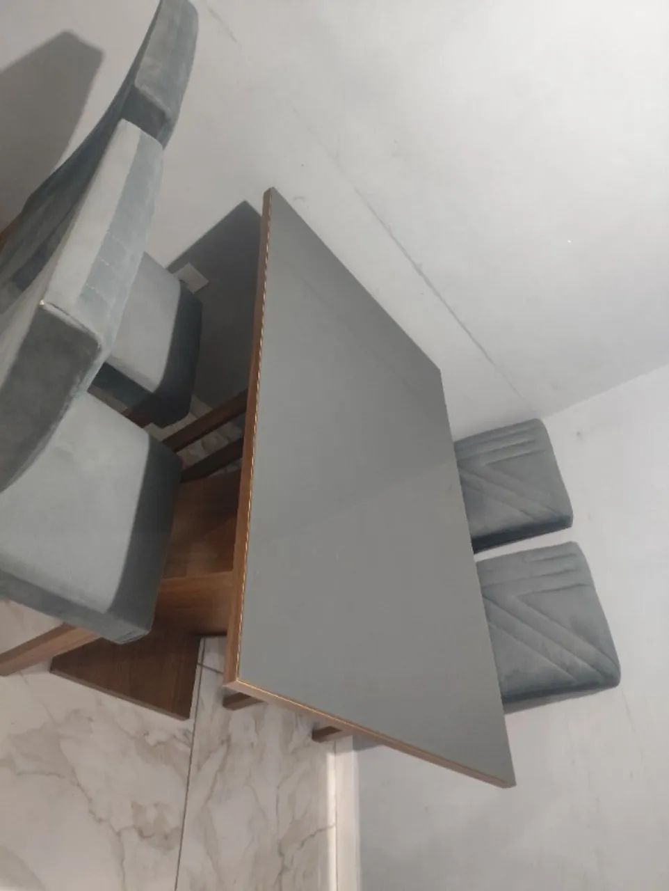 Mesa de jantar retangular 