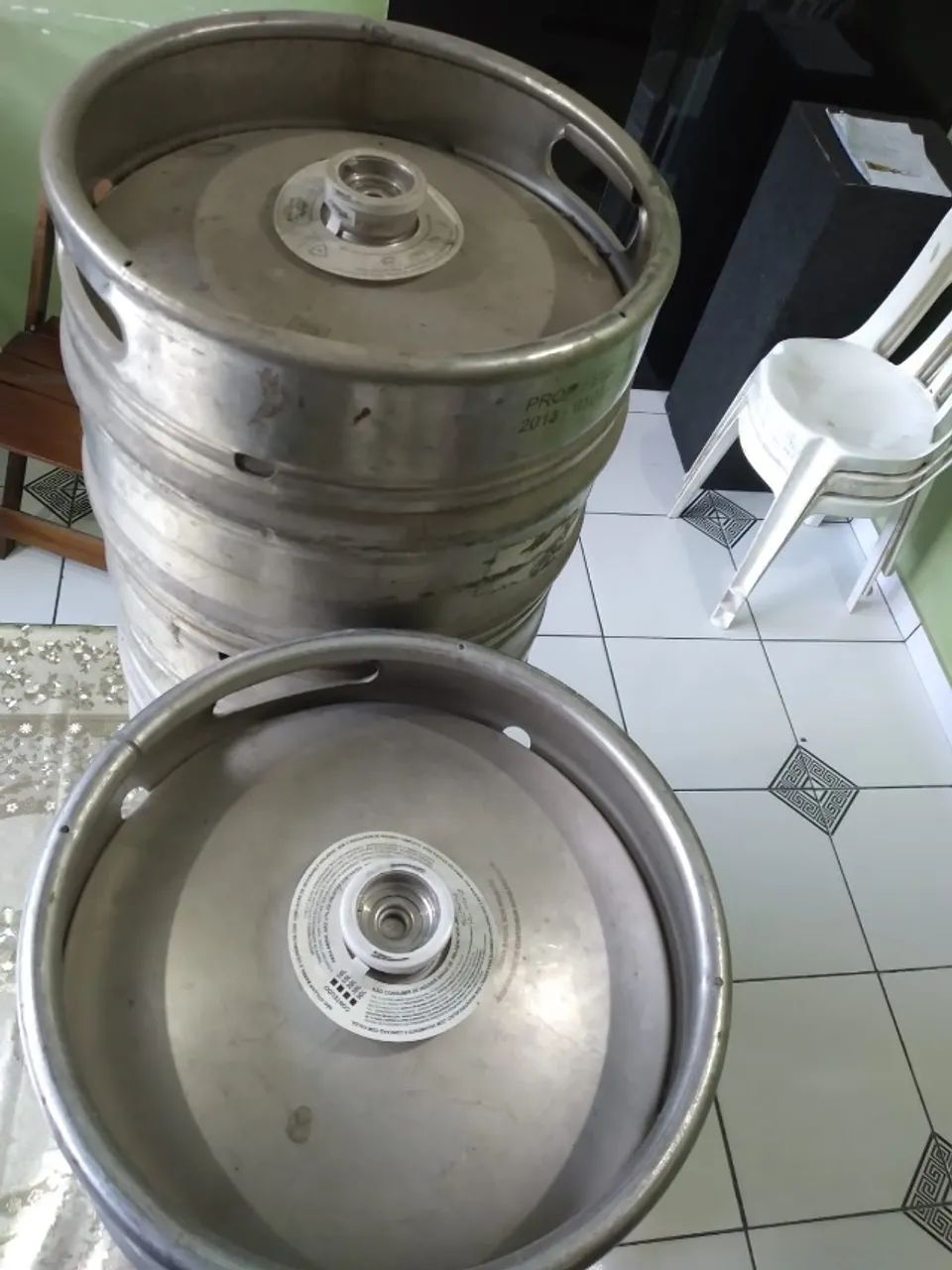 BARRIS DE CHOPP EM INOX - SEMINOVOS