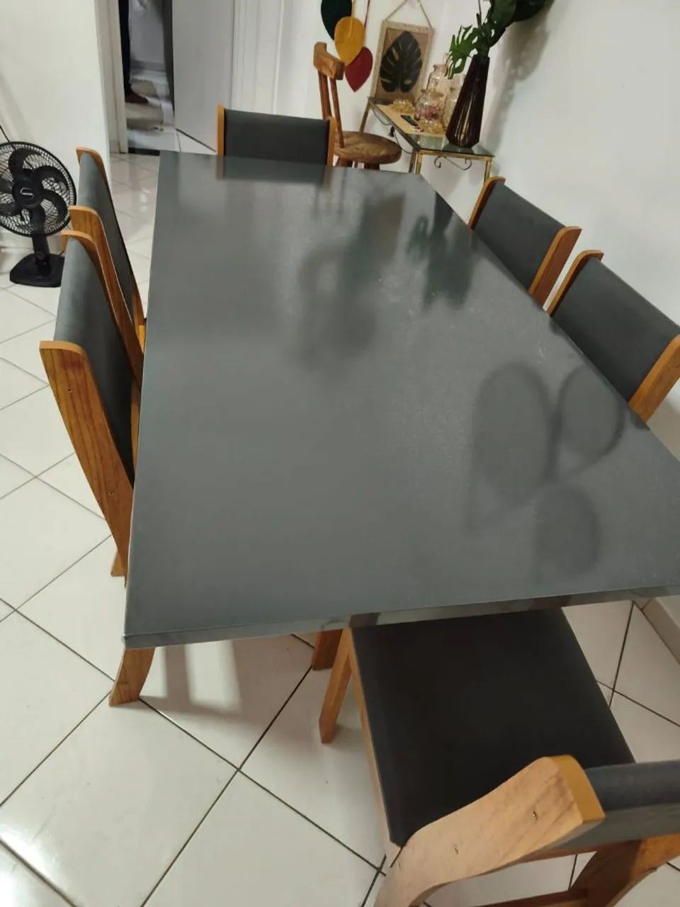 Mesa de Jantar 6 cadeiras NOVA - Foto 2