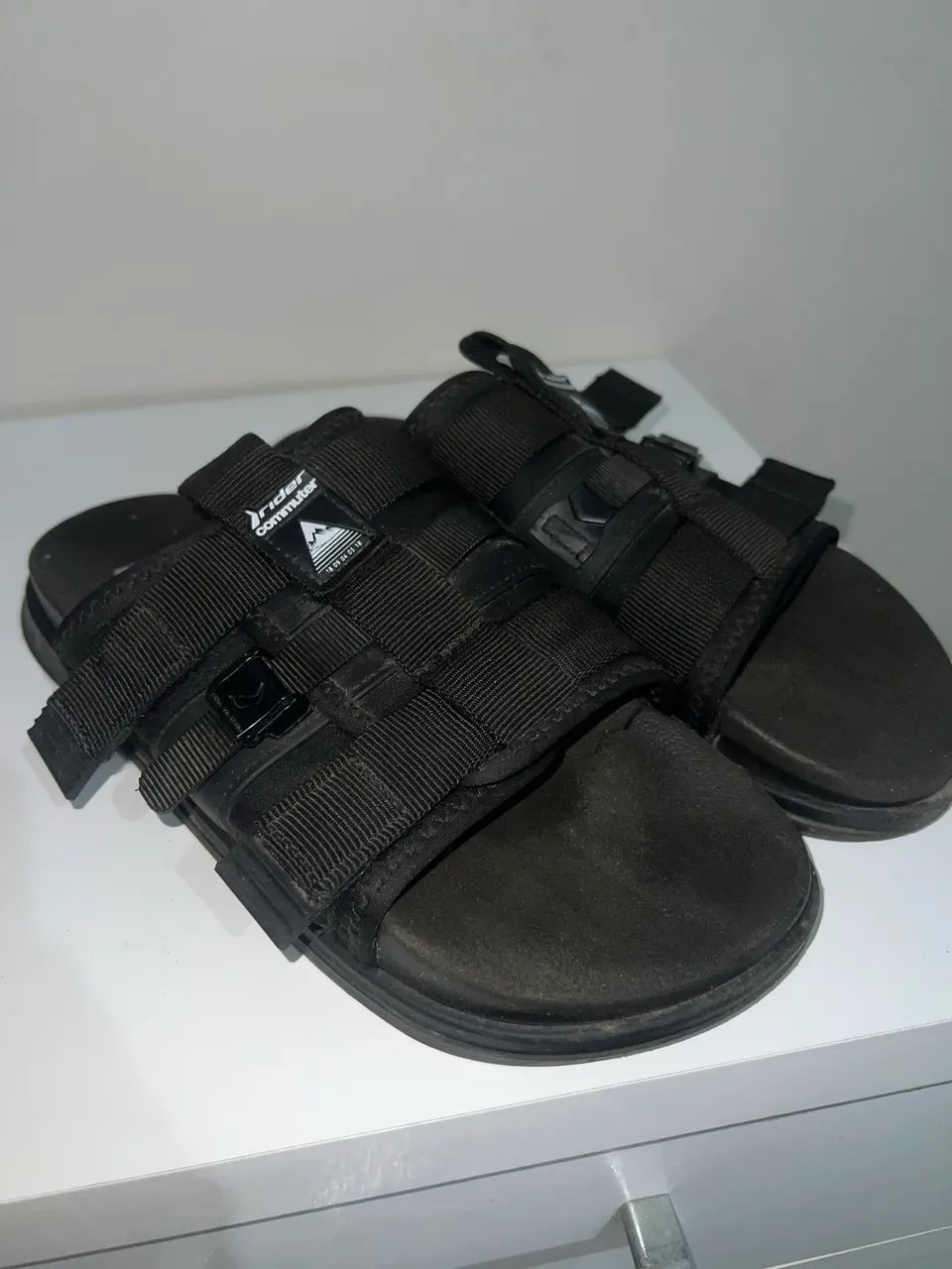 Chinelo RIDER COMMUTER preto  - Foto 2