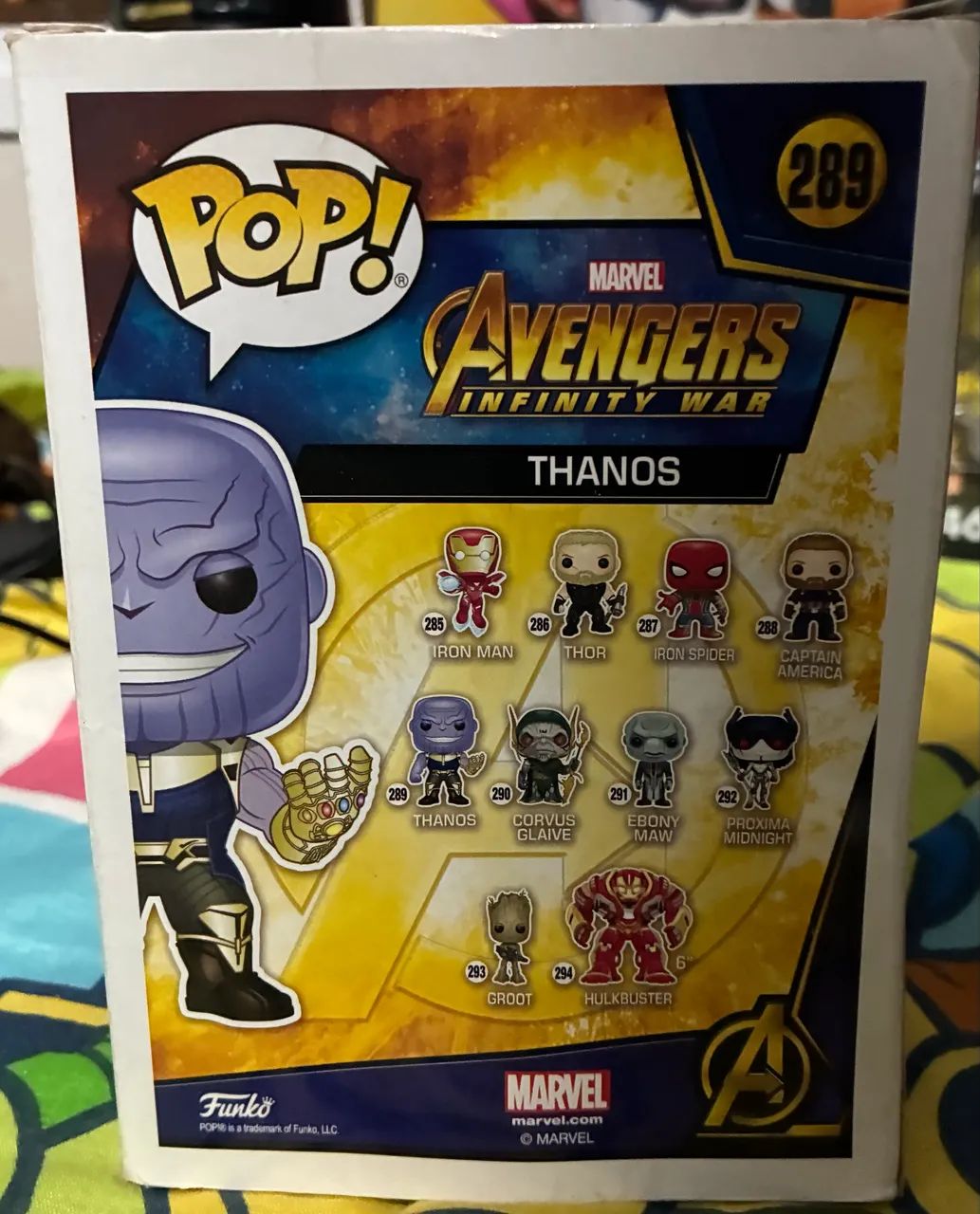 Funko Pop! Thanos #289 - Avengers: Infinity War - Original - Foto 2