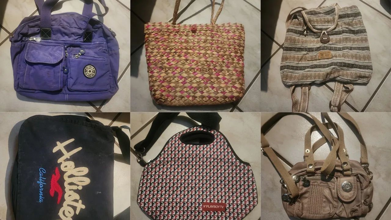 Bolsas variadas - 18 modelos