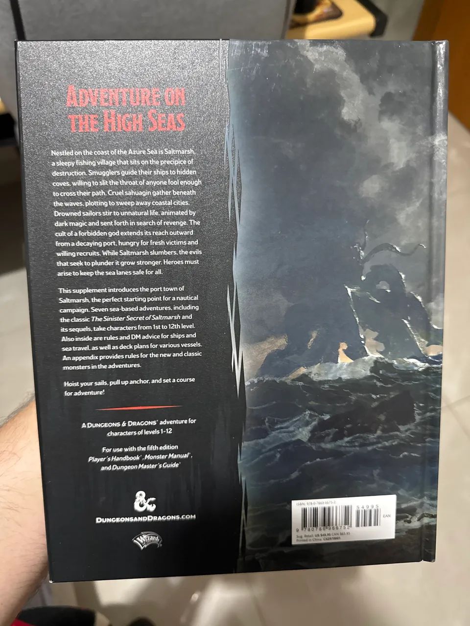 Livro D&D 5e Ghost of Saltmarsh - Foto 2