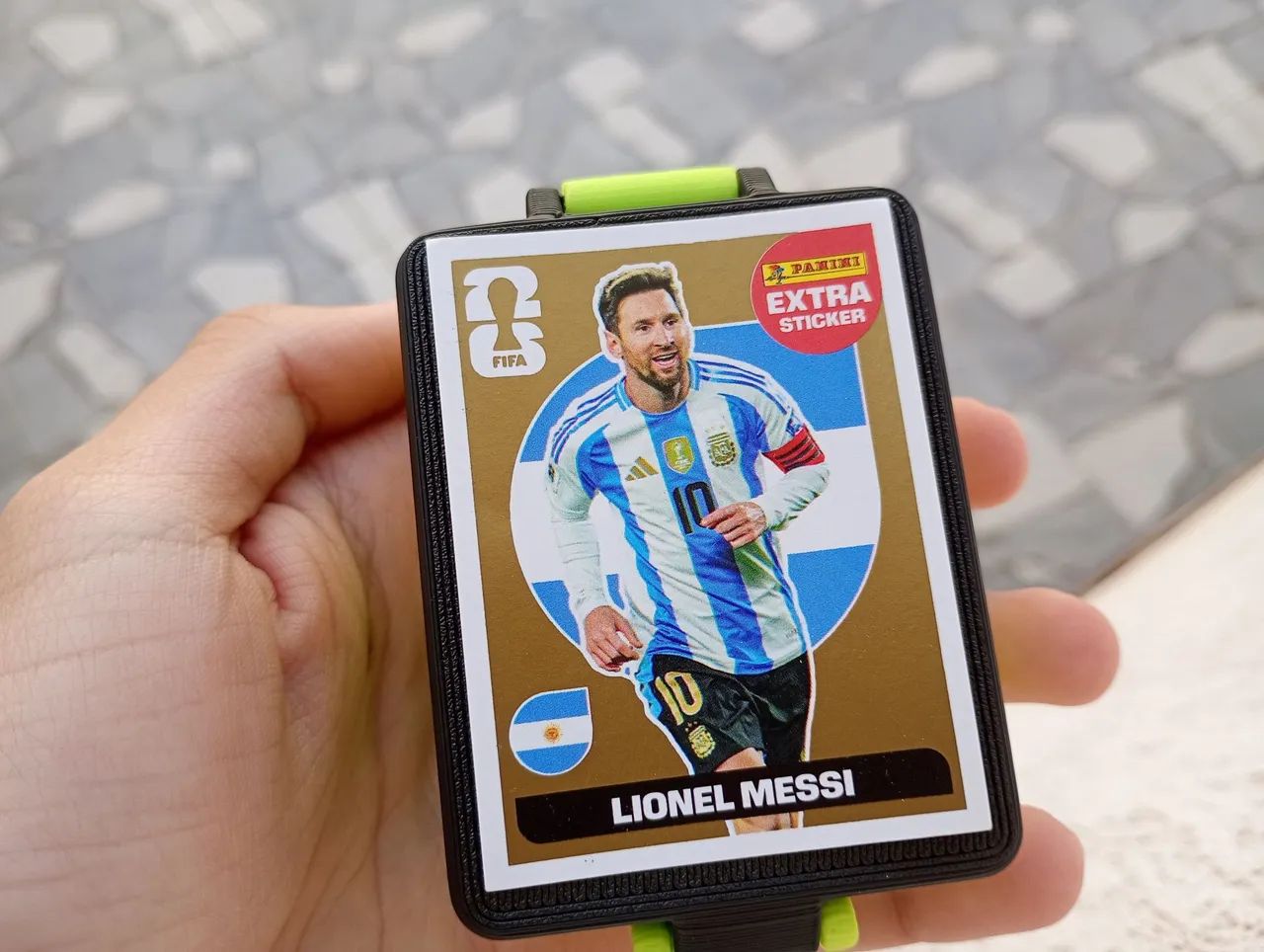 Figurinha Messi Extra Sticker Ouro Gold - Copa 2026 Panini - Foto 3