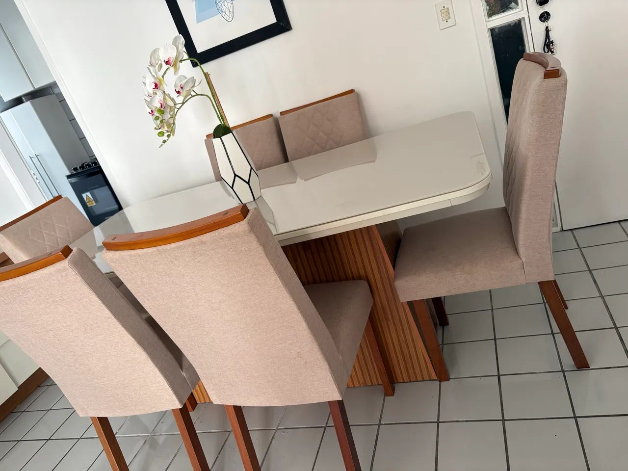 Mesa 6 cadeira 