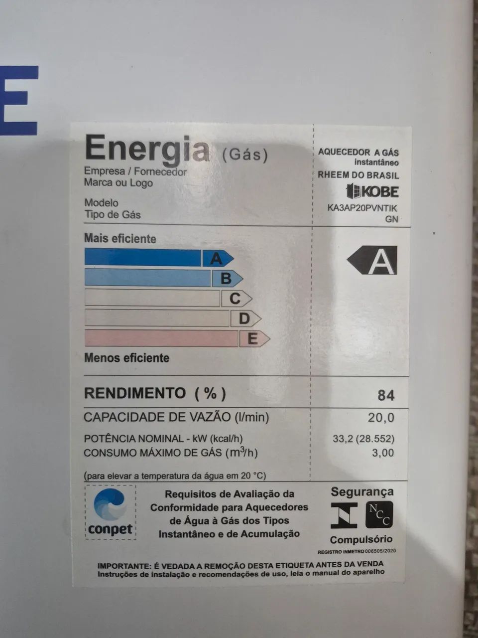 Aquecedor digital KOBE 20L GN - Foto 4