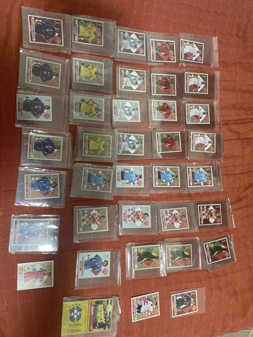 Figurinhas legends copa 2022