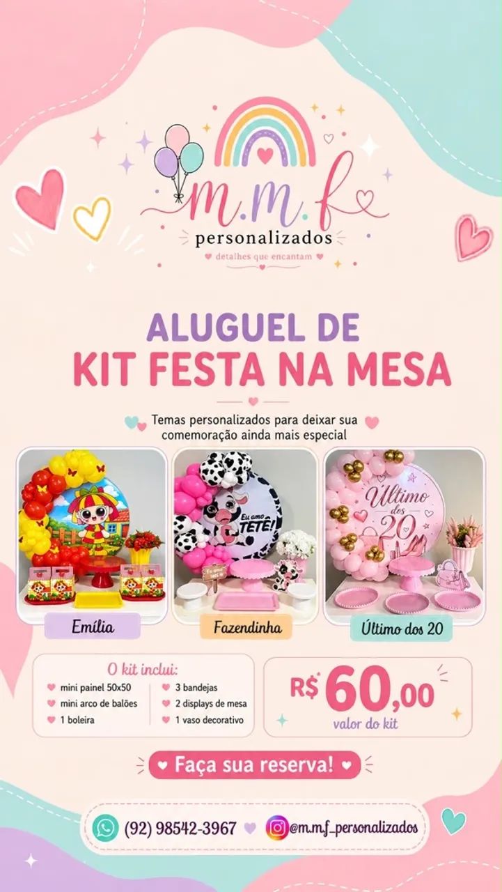 Festa na mesa