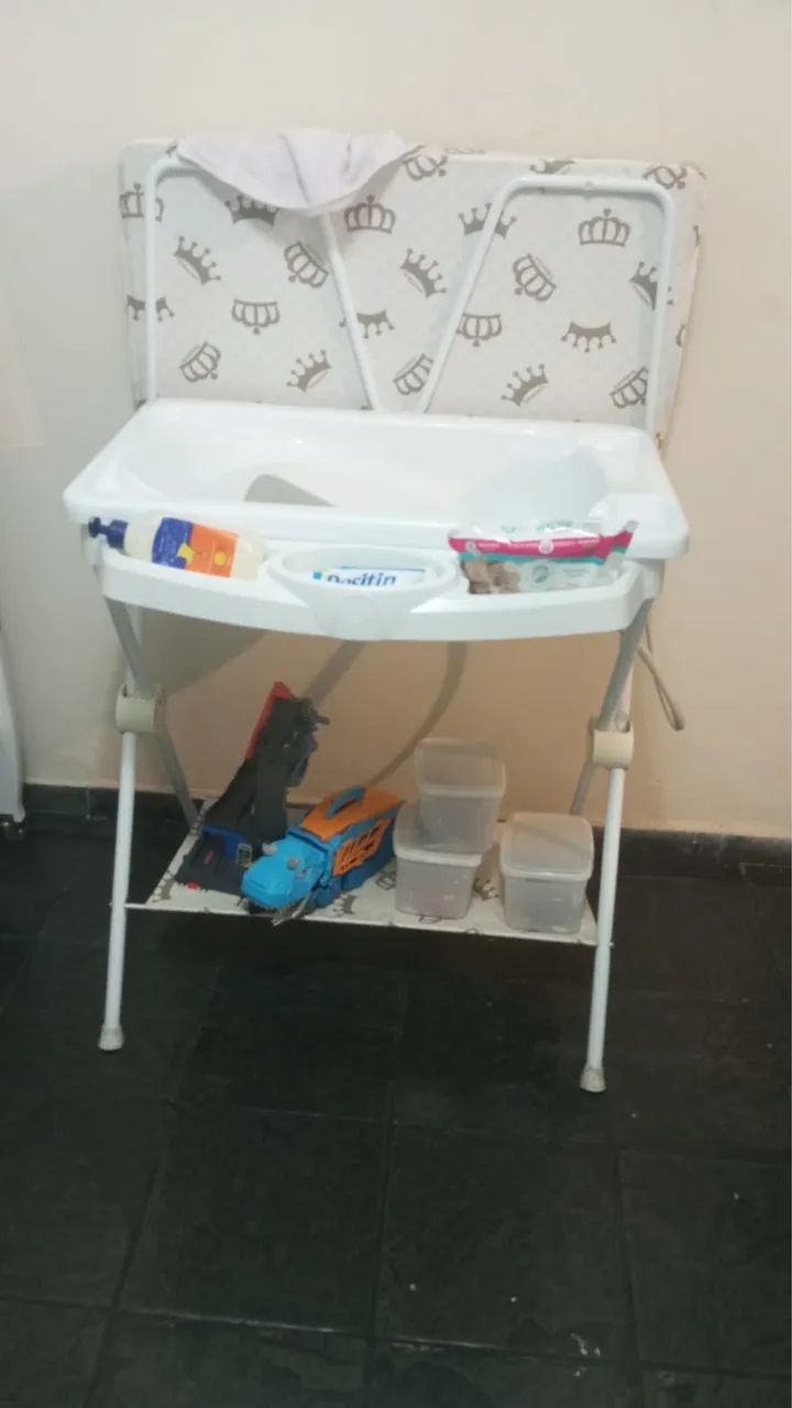 Berço completo e banheira  - Foto 4