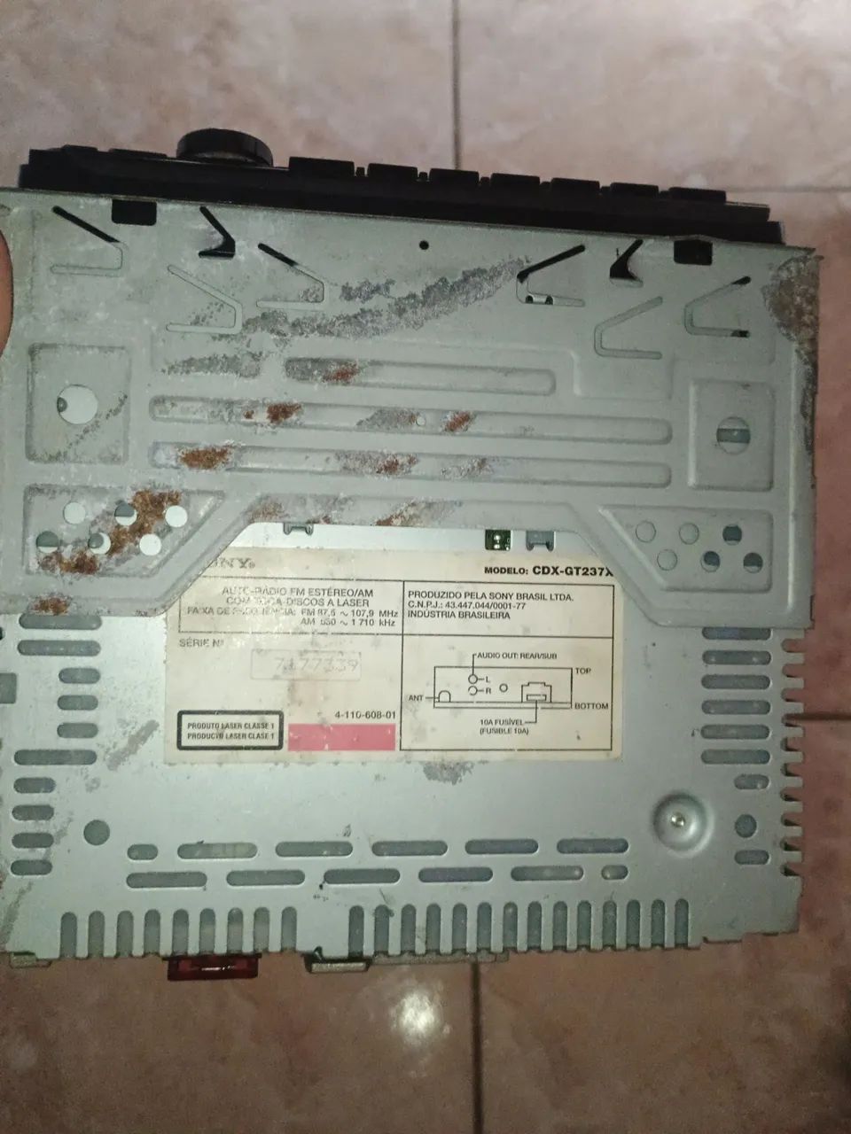 Som para carro Sony CDX-GT237X - Foto 4
