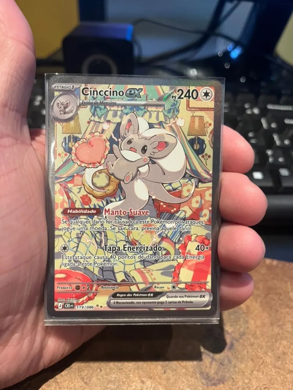 Cinccino Ex (119/086) - Caos Ascendente