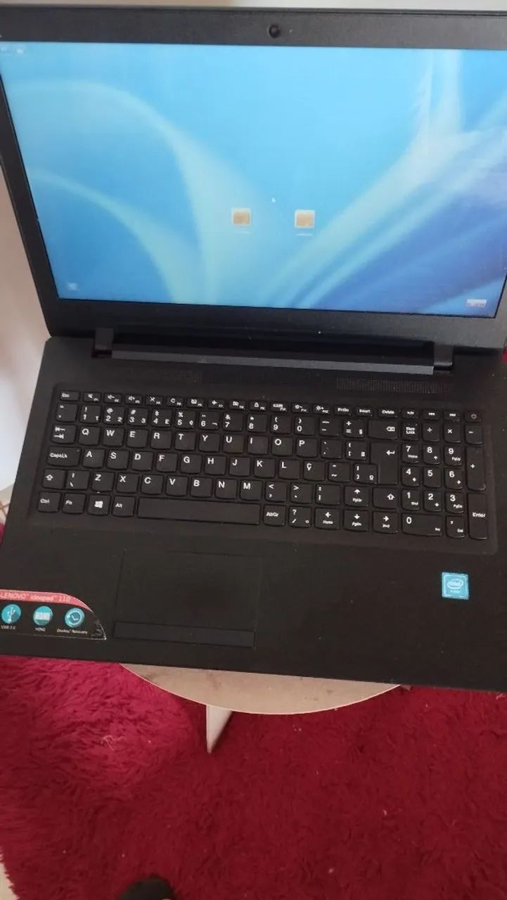 Notebook Lenovo usado funciona perfeitamente 