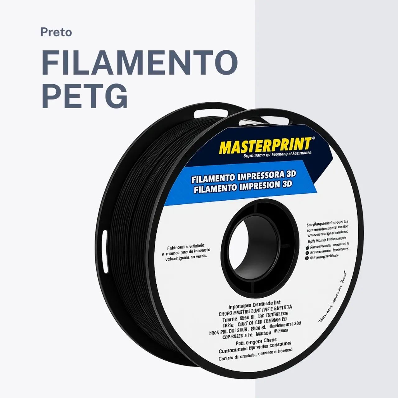 FILAMENTO PETG PRETO