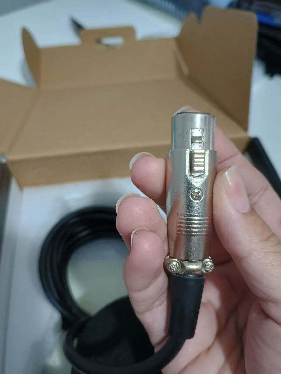 Microfone condensador Novo - Foto 3