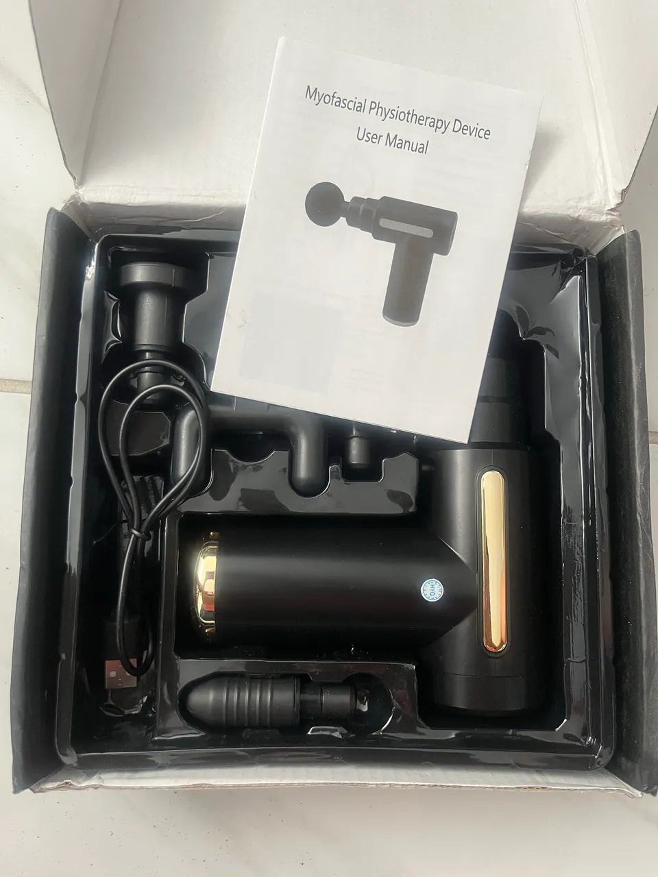 Massageador Pistola Elétrica Profissional Muscular Portátil - Foto 2