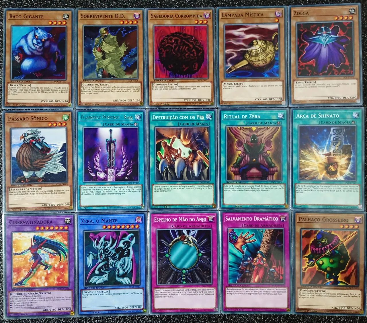Cartas de Yu-Gi-Oh , cartas avulsa  - Foto 4