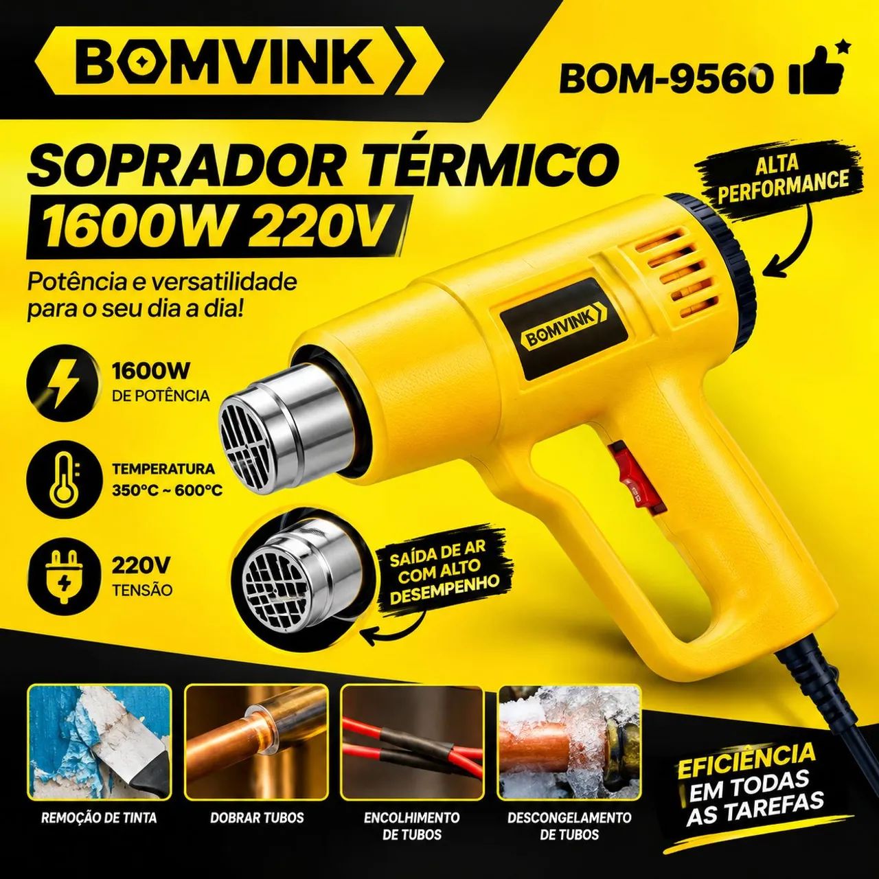 Soprador térmico 
