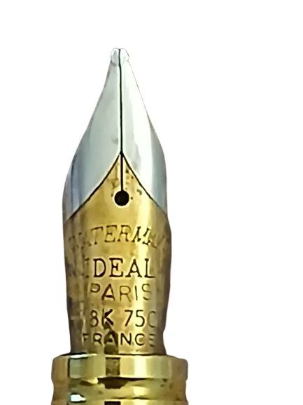 Caneta Tinteiro Waterman Man 100 - Pena Ouro 18k - Vintage - Foto 5