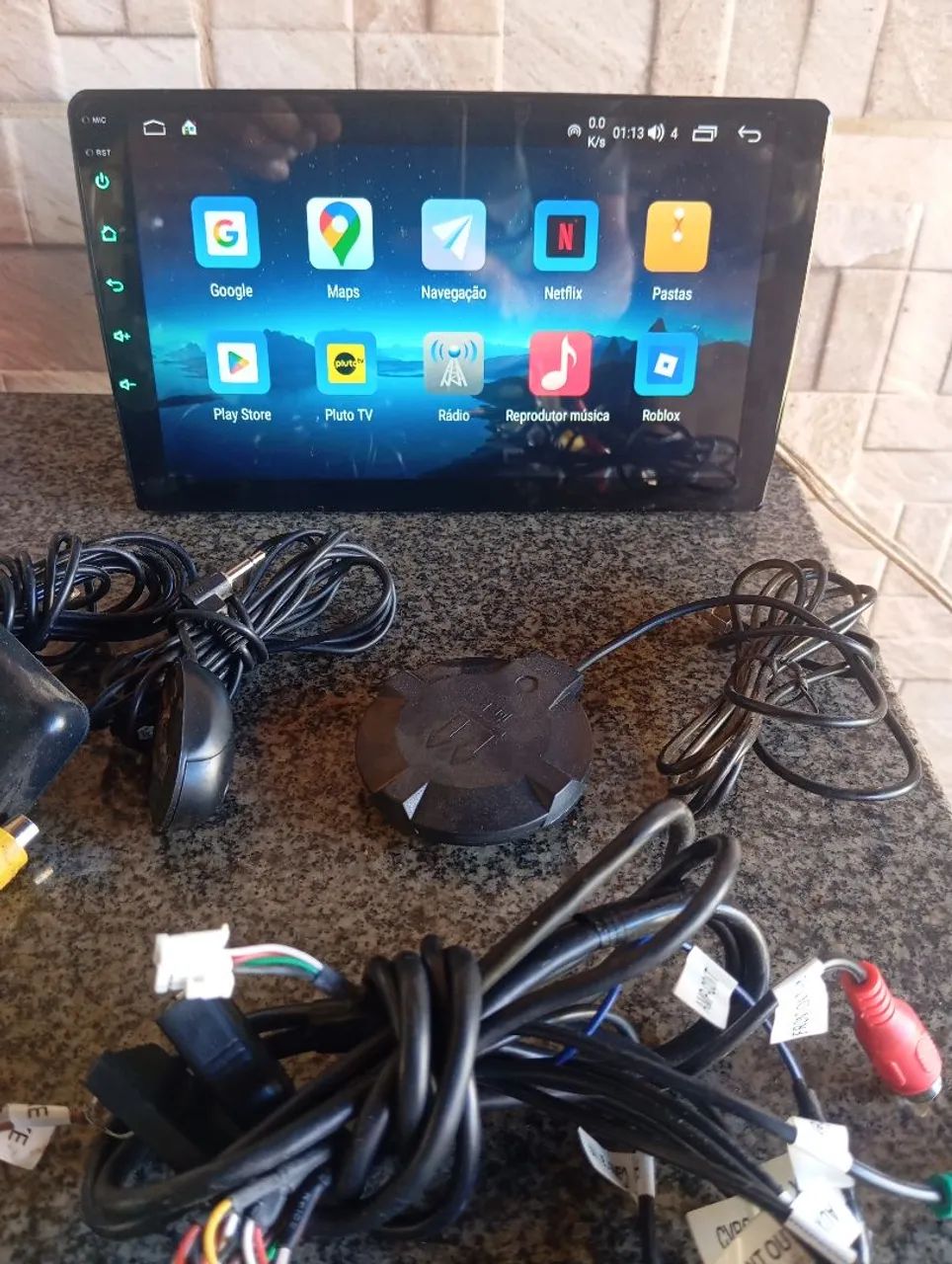Multi Midea Android e car play 9", leiam - Foto 3