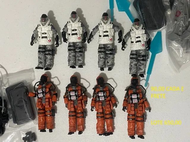 GI JOE COMANDOS EM AÇAO LOTE OU SEPARADOS - Foto 3