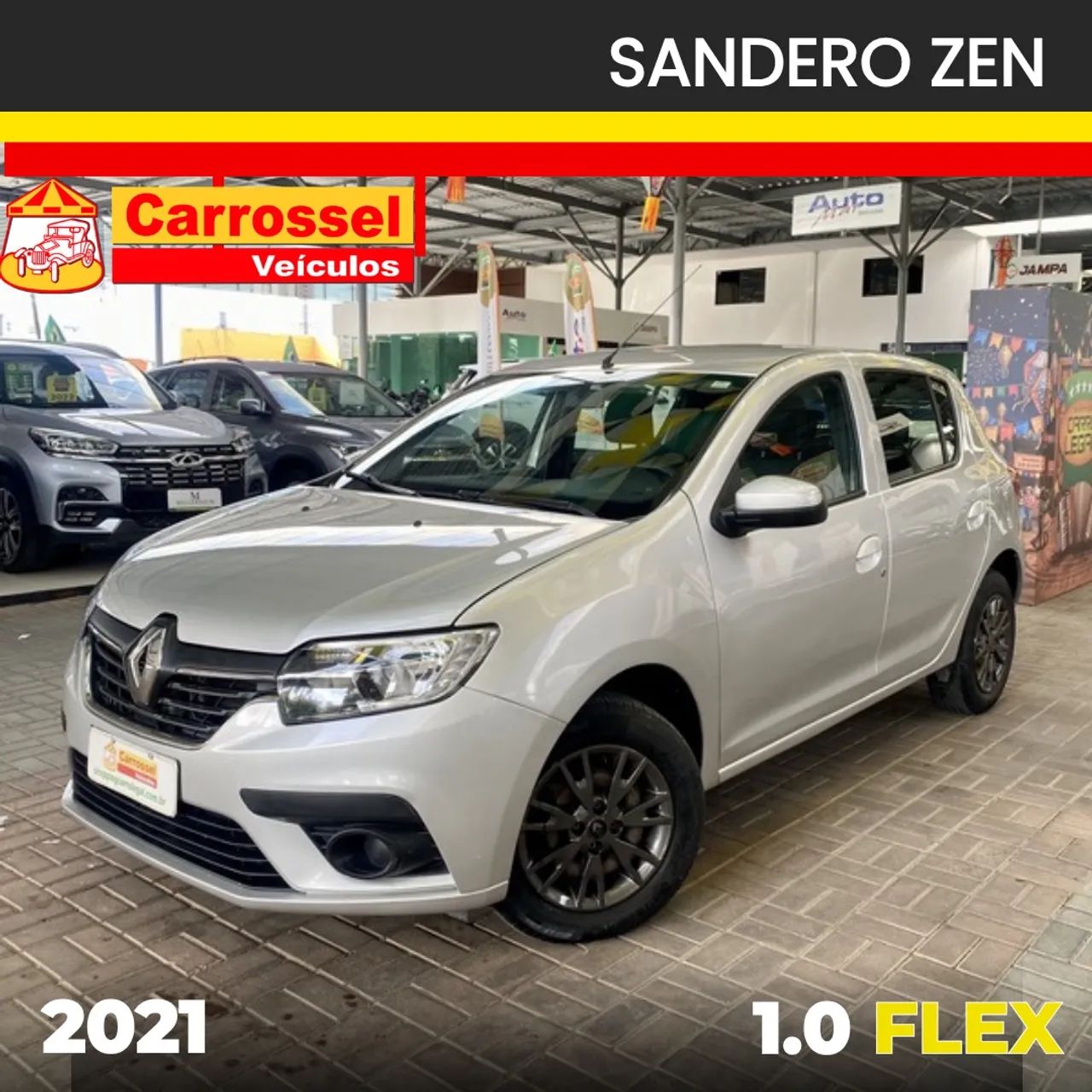 Renault Sandero SANDERO Zen Flex 1.0 12V 5p Mec. 2021