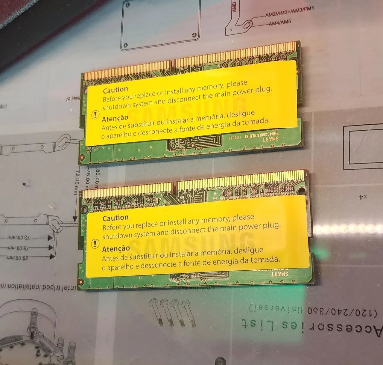 Memória ram ddr4 8gb notebook 