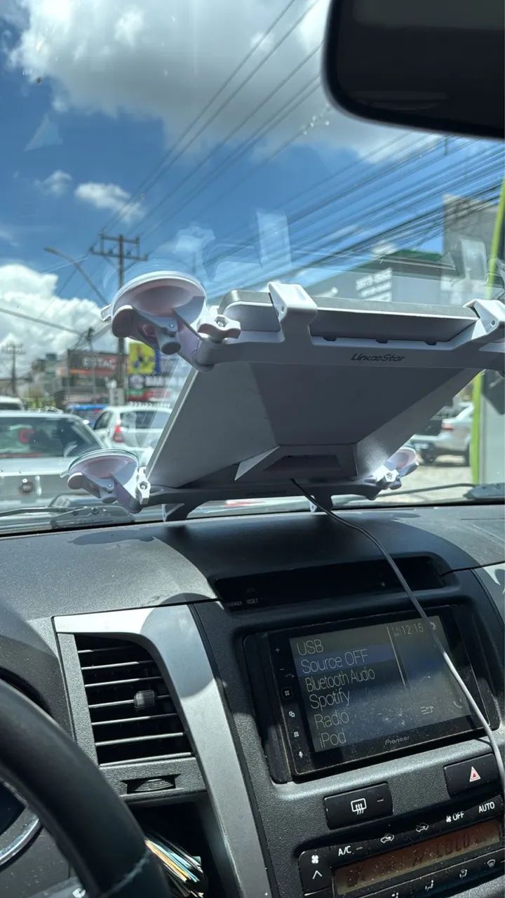 Suporte starlink mini - painel ou para-brisa original linkoostar  - Foto 6